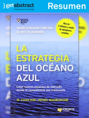 cover image of La estrategia del océano azul (resumen)